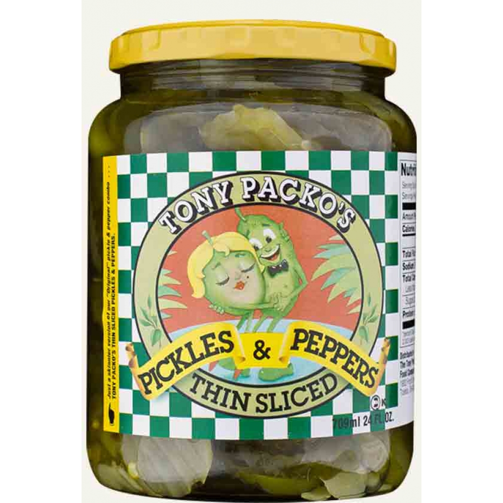 Thin Sliced Pickles - Packo - 24 oz