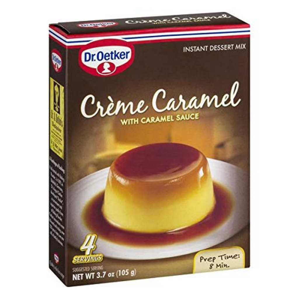 Creme Caramel Instant Dessert Mix - Luxuriously Easy Treat