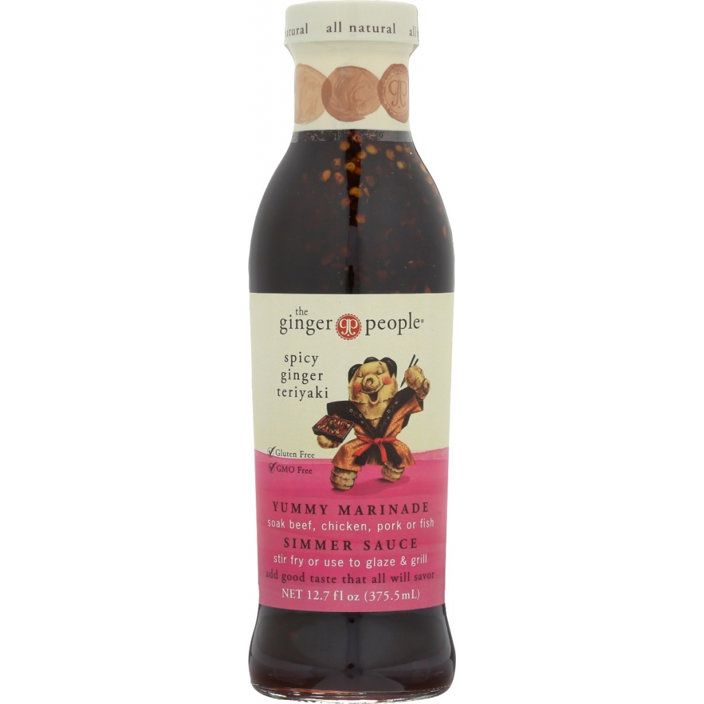 Spicy Ginger Teriyaki Sauce - 12.7 oz