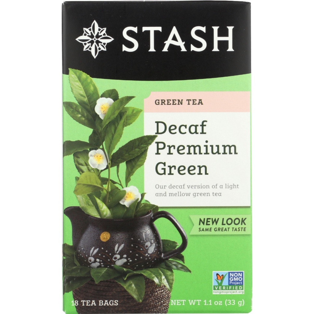 Decaffeinated Premium Green Tea - 18 Bags