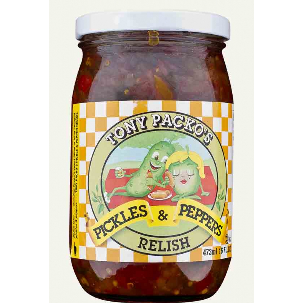 Tony Packo's Pickles and Peppers Relish - 16 oz