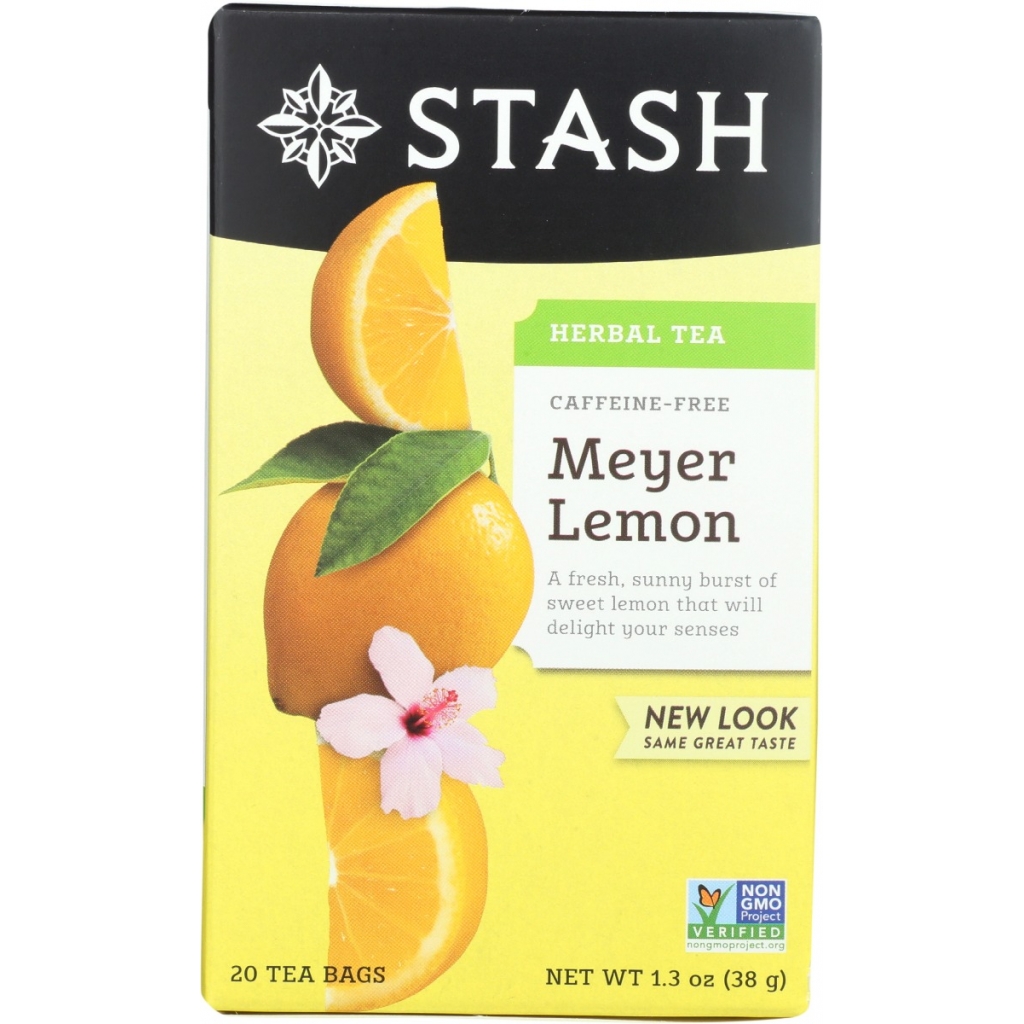 Meyer Lemon Tea Bags for Refreshing Sips