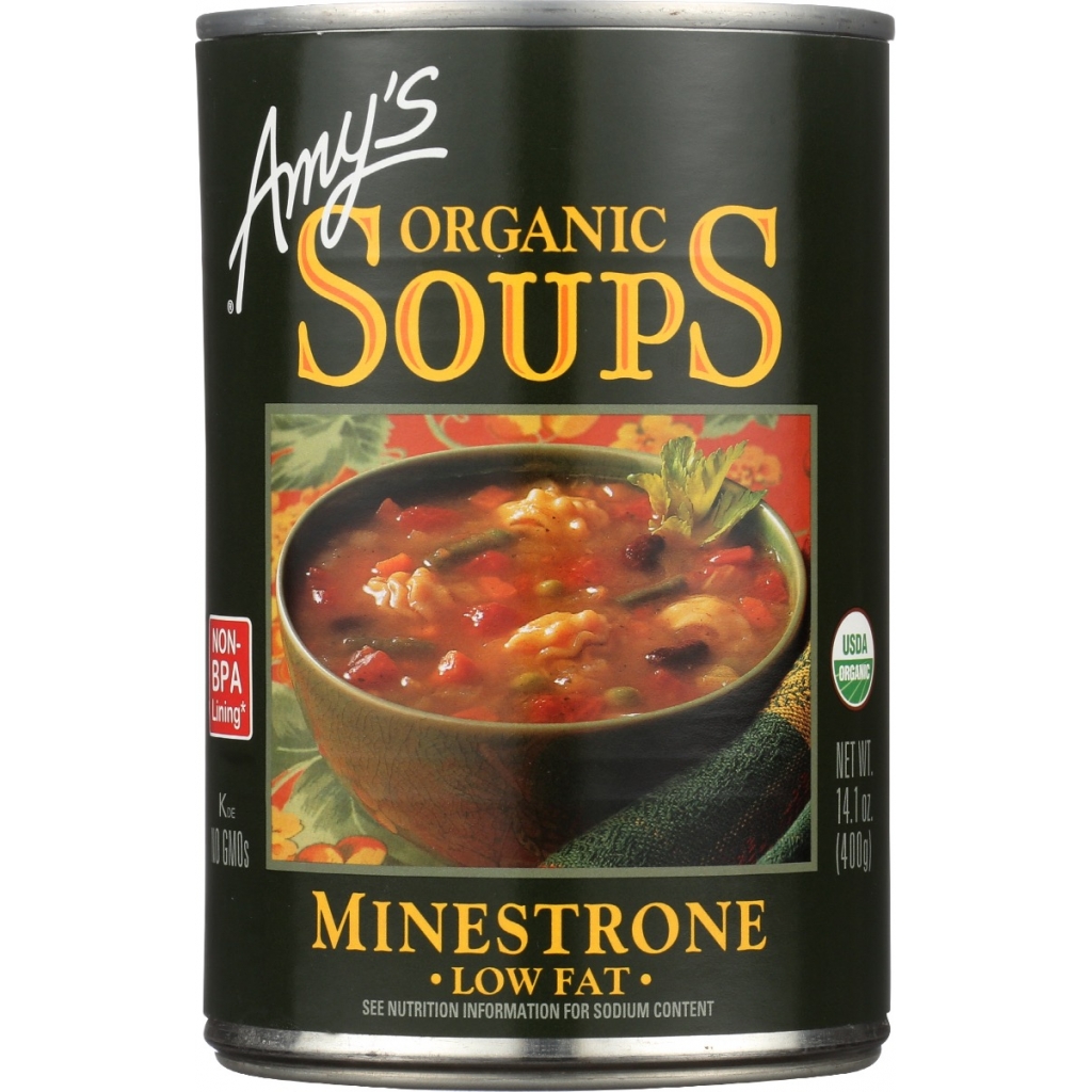 Organic Minestrone Soup - 14.1 oz