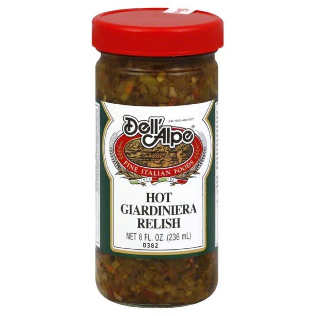 Hot Giardiniera Relish (8 oz)