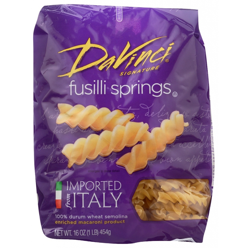 DaVinci Fusilli Springs Pasta - 16 oz