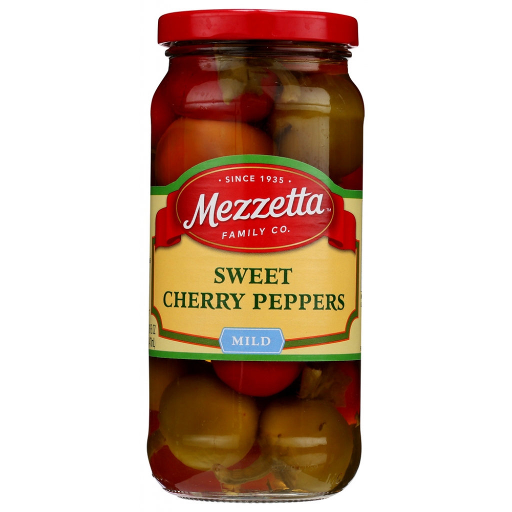 Vinegar-Packed Sweet Cherry Peppers, 16 oz