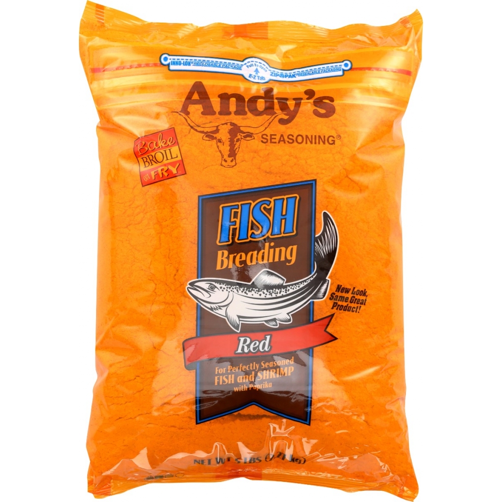 Andy's Premium Red Fish Breading - 5 lb