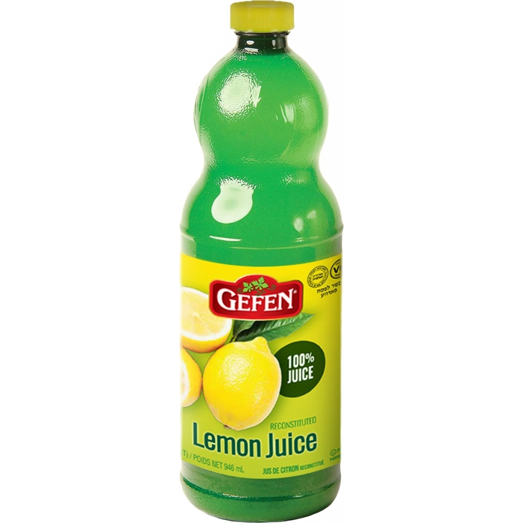 Gefen Lemon Juice, 32 fl oz - Kosher Certified