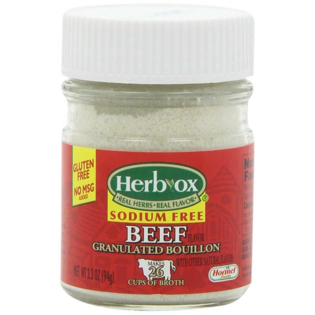 Sodium-Free Granulated Beef Bouillon - 3.3 Oz