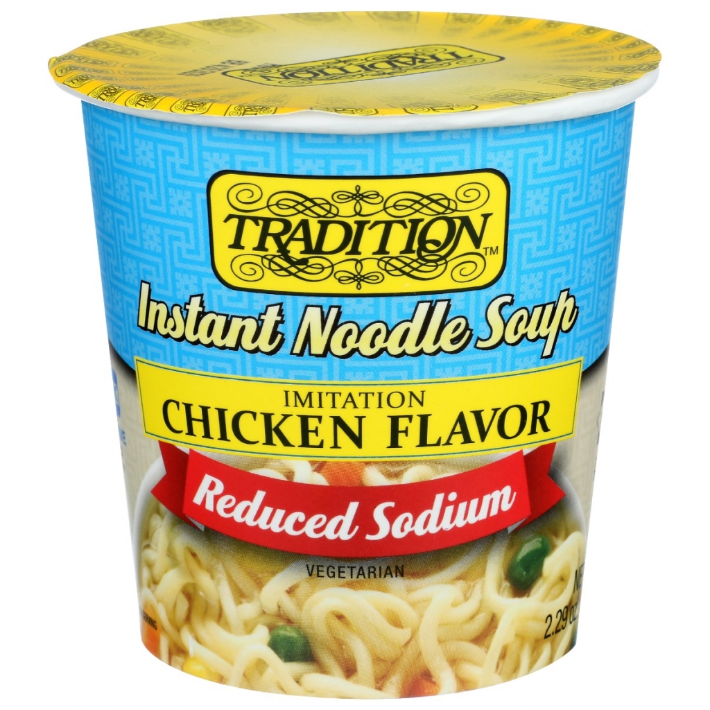 Reduced Sodium Chicken Instant Noodle Soup, 2.29 oz