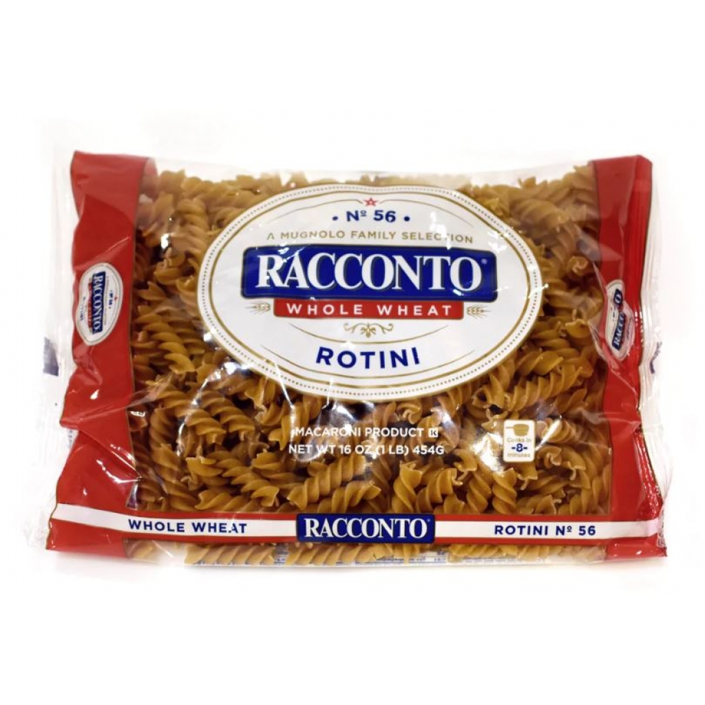 Whole Wheat Rotini Spring Pasta - Authentic Italian Quality, 16 oz