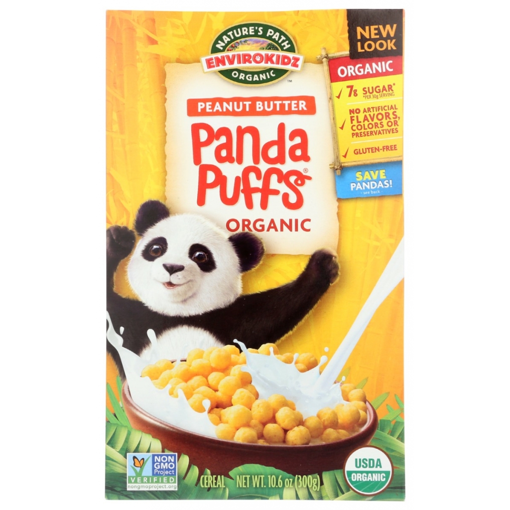 Panda Puffs Organic Cereal, 10.6 oz