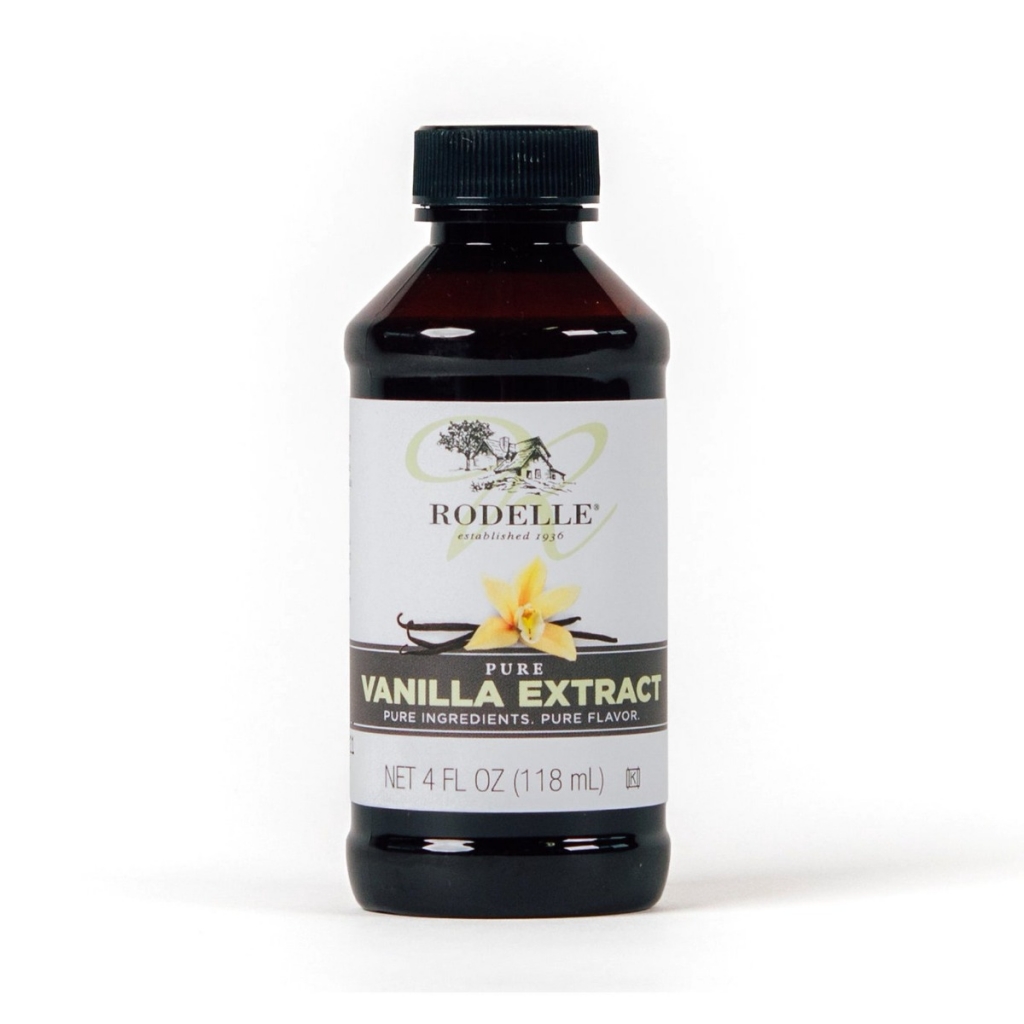 Pure Bourbon Vanilla Extract, 4 oz