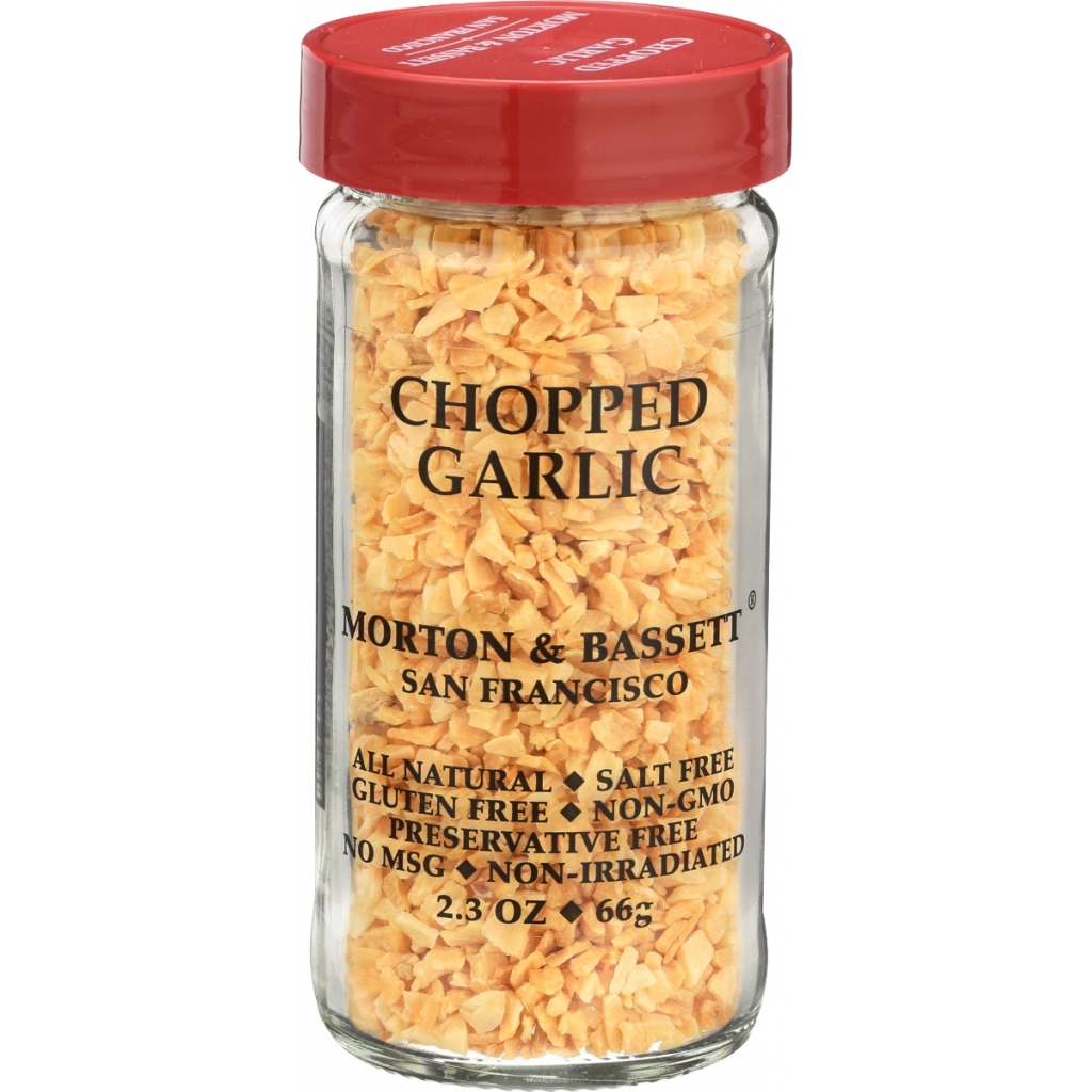 Chopped Garlic - Convenient Culinary Essential, 2.3 oz