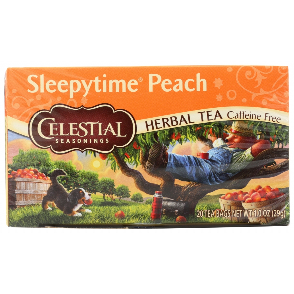 Sleepytime Herbal Tea with Peach Flavor