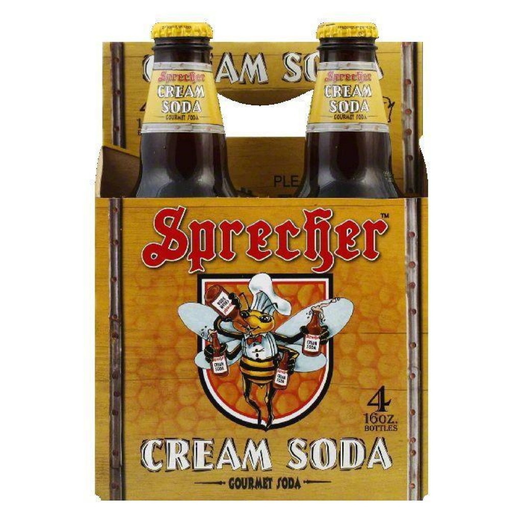 Sprecher Cream Soda (4-Pack, 64 fl oz)