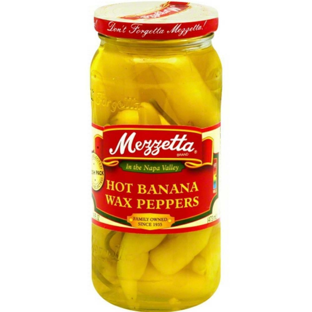 Hot Banana Pepper Rings, 16 oz