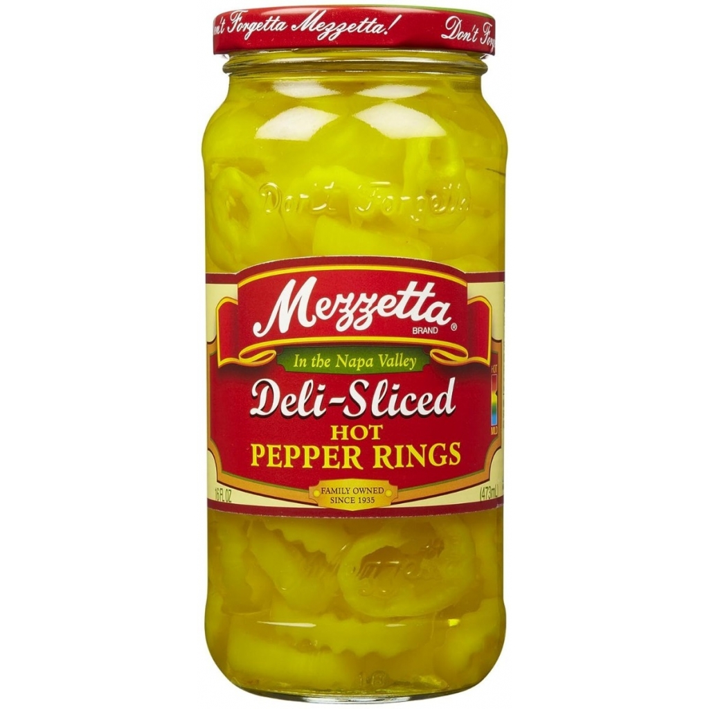 Versatile Deli Sliced Hot Pepper Rings, 16 oz