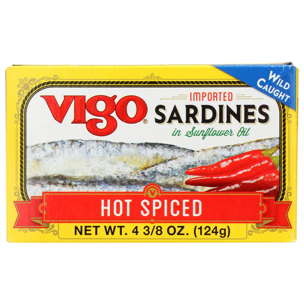 Spiced Sardines in Water - 4.37 oz