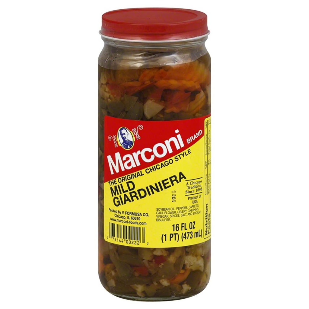 Mild Giardiniera in Oil, 16 oz