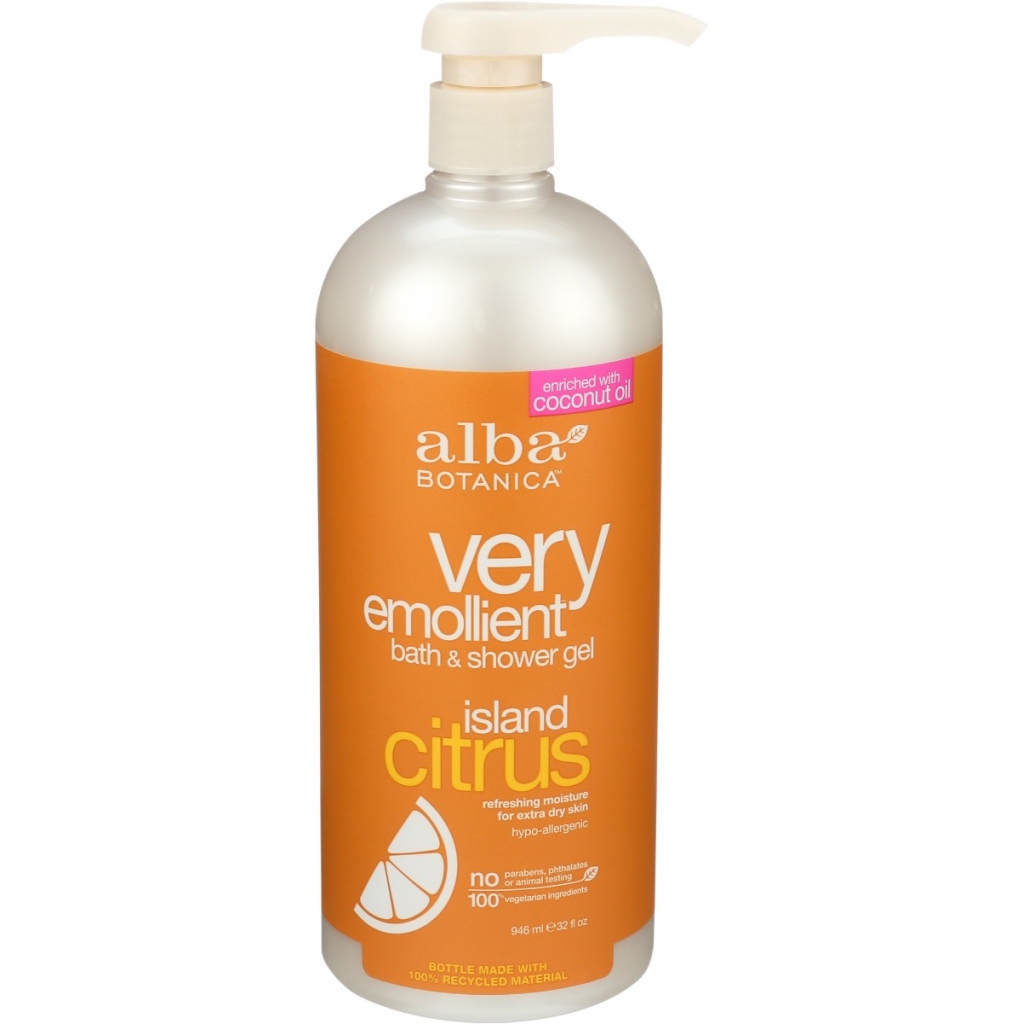 Very Emollient Body Wash Island Citrus - 32 oz