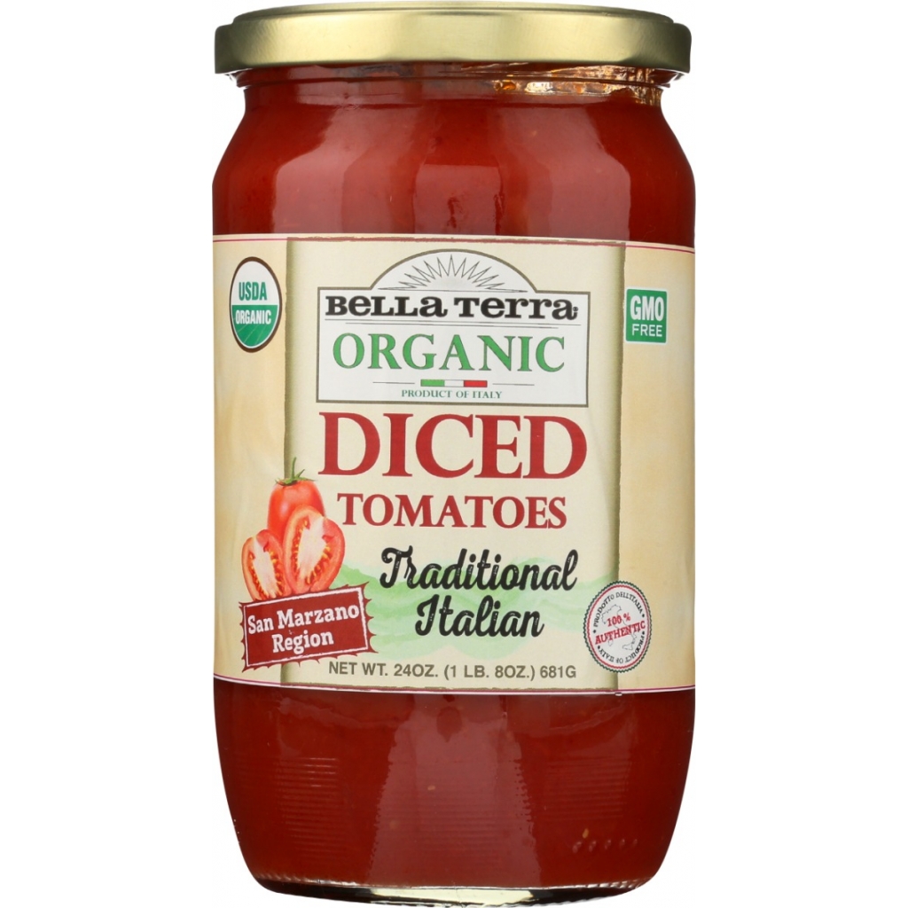 Authentic San Marzano Diced Tomatoes