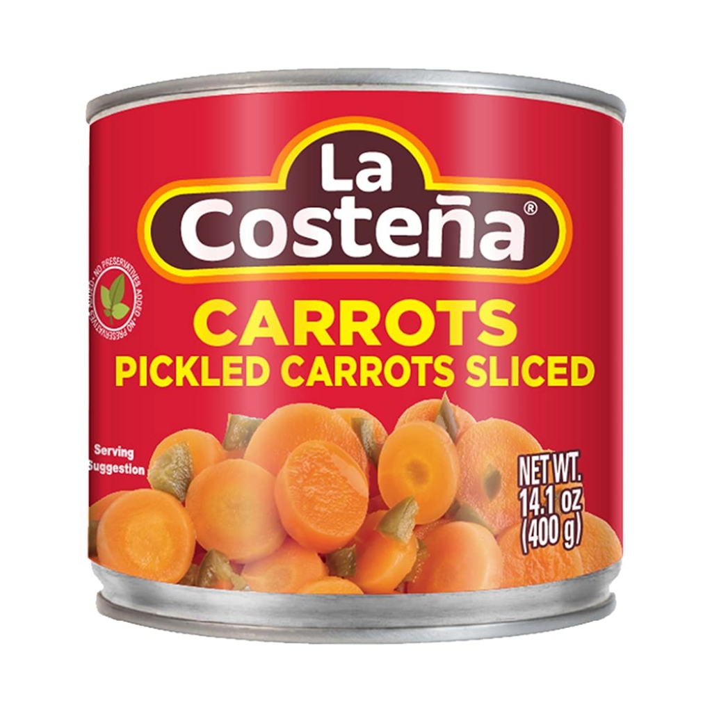 Sliced Pickled Carrots - 14.1 oz