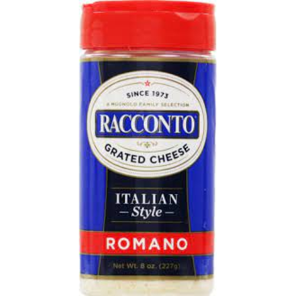 Authentic Italian Cheese Shaker Romano - 8 oz