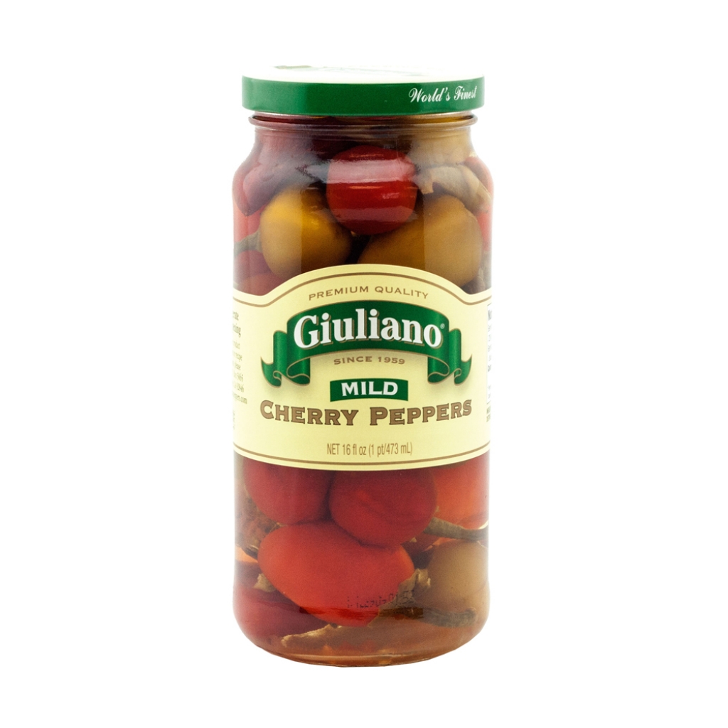 Premium Sweet Mild Cherry Peppers - Quality Flavor, 16 oz