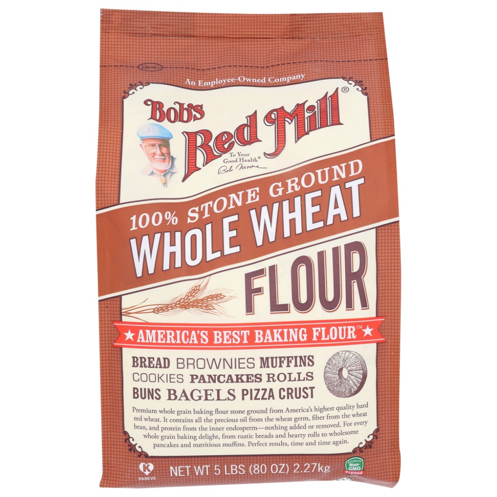 Stone Ground Whole Wheat Flour - 100% Pure and Nutritious