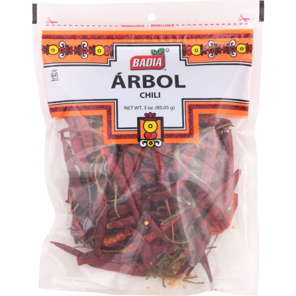 Arbol Chili Pods - 3 oz