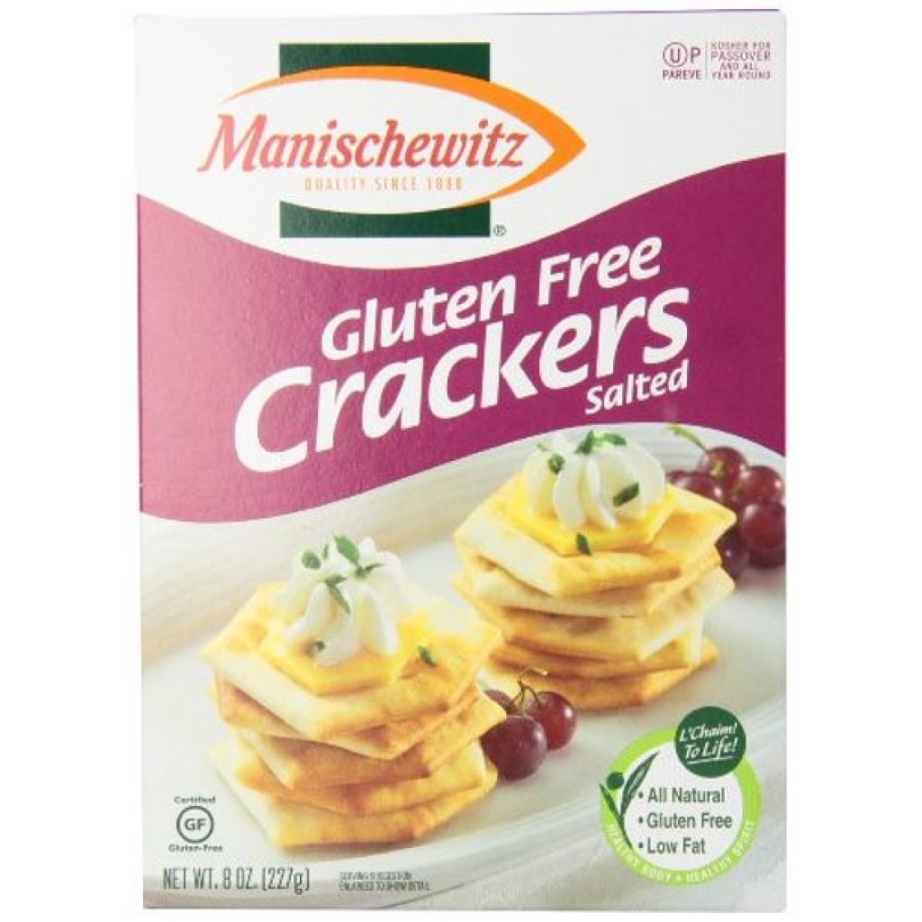 Manischewitz Salted Gluten-Free Crackers - 8 oz