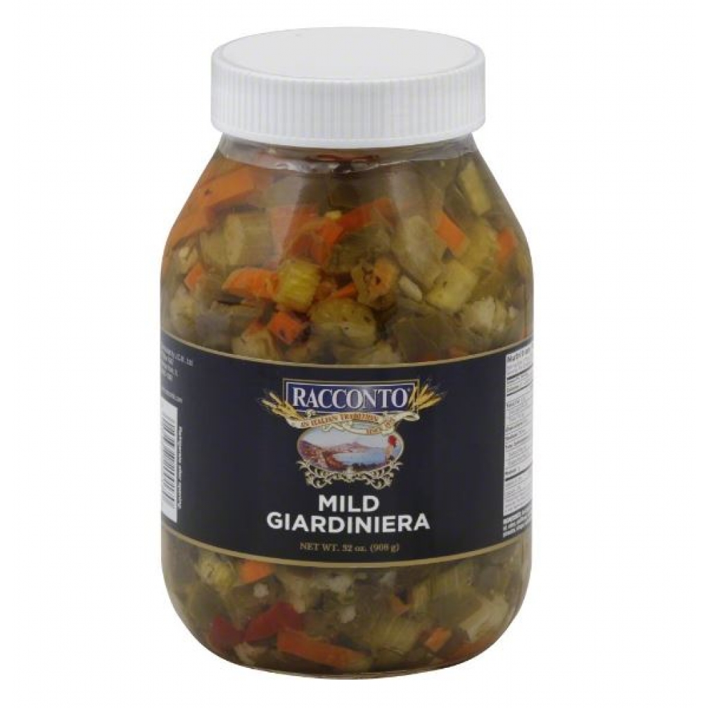 Mild Giardiniera - Authentic Italian Flavor, 32 oz