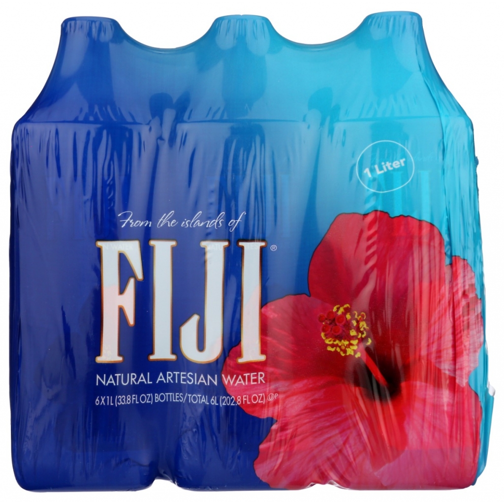 FIJI Natural Artesian Water 6 Pack - 202.8 fl oz