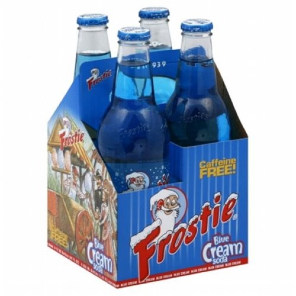 Classic Blue Cream Soda - 4 Pack