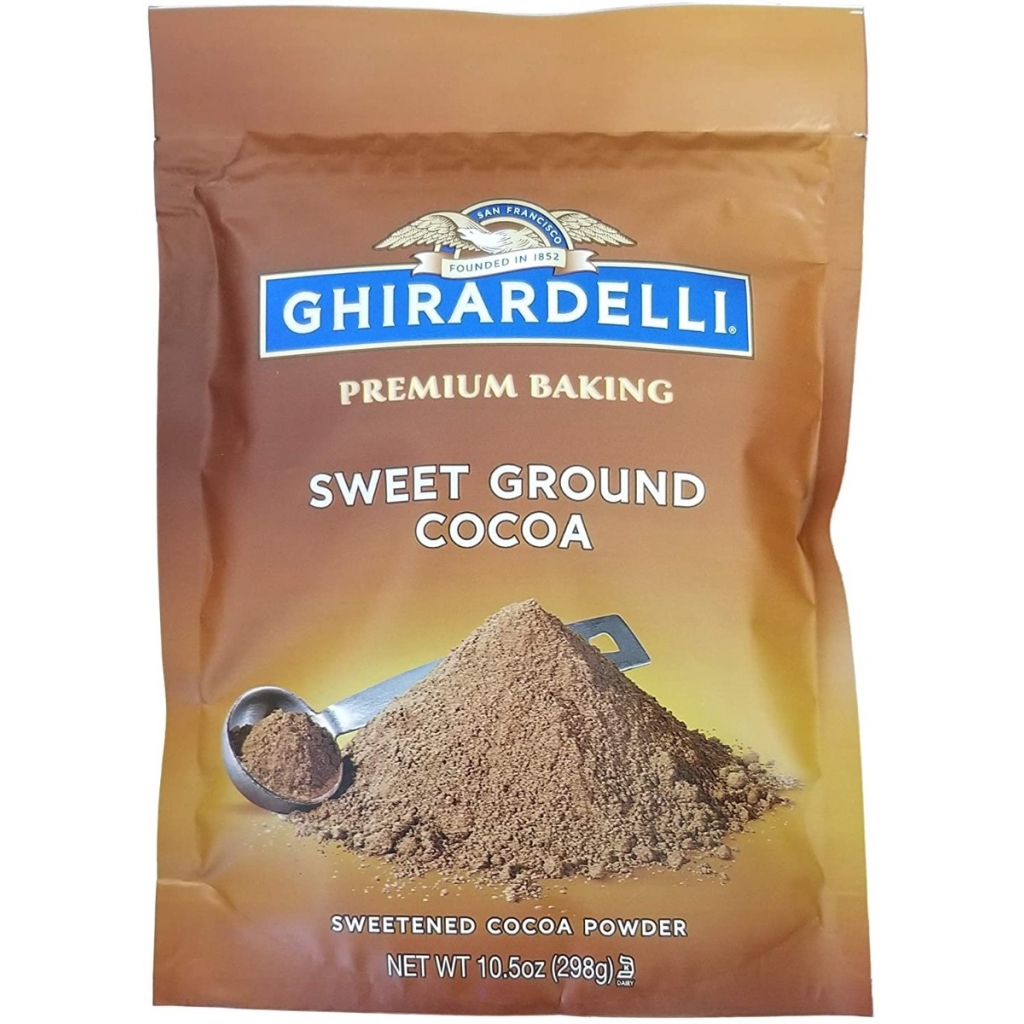 Ghirardelli Sweet Ground Cocoa - Perfect for Baking and Beverage