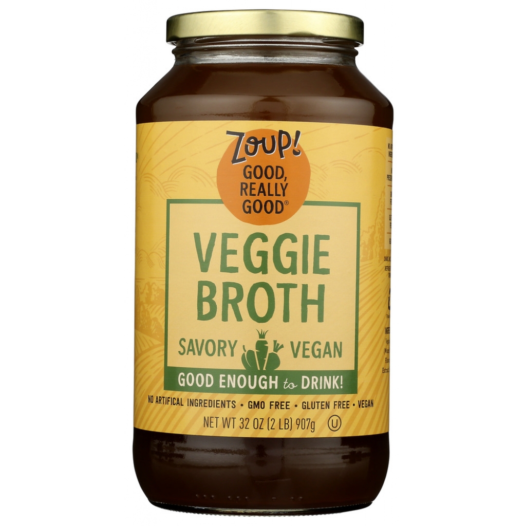 Organic Veggie Broth - Culinary Essential, 31 oz