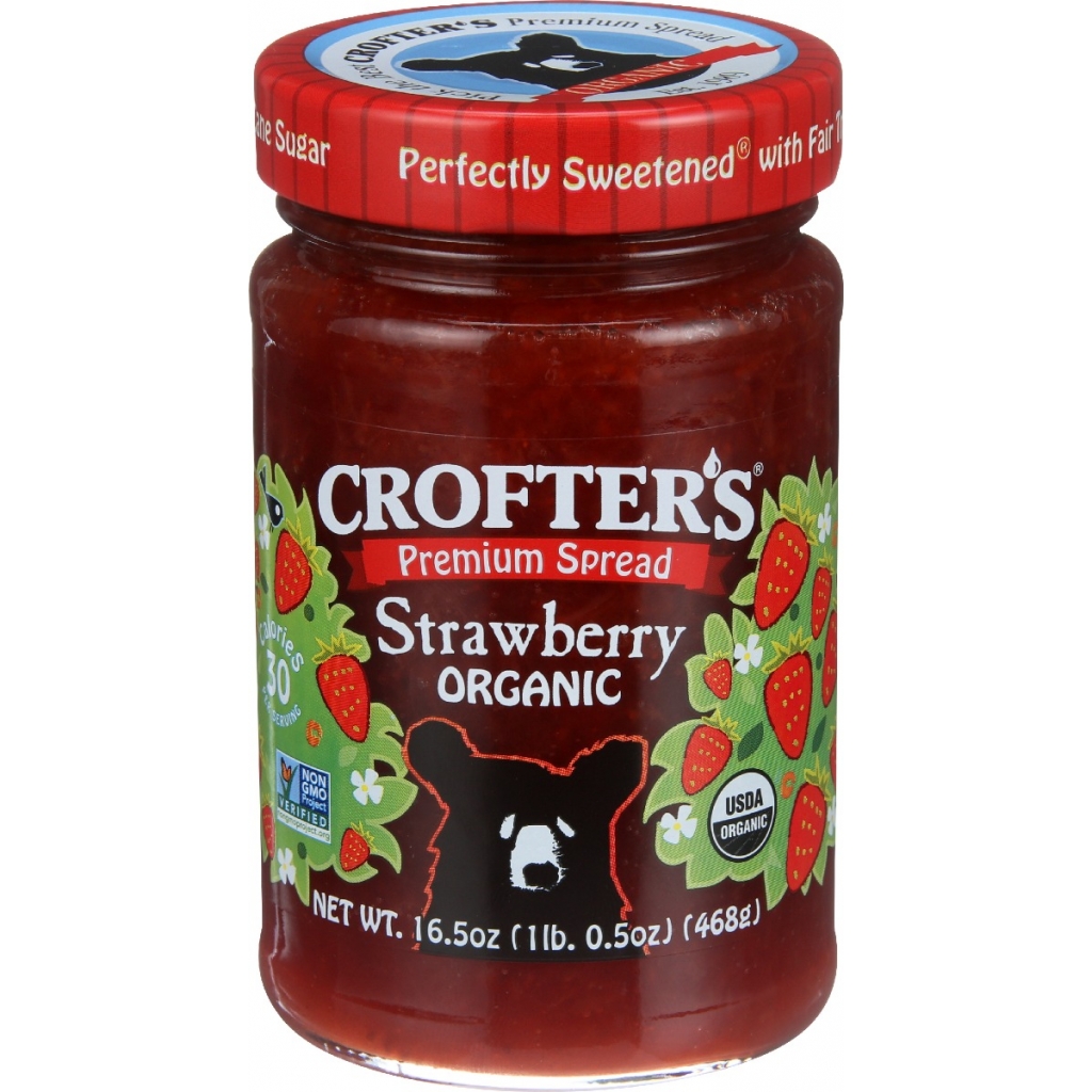 Organic Strawberry Spread - 16.5 oz