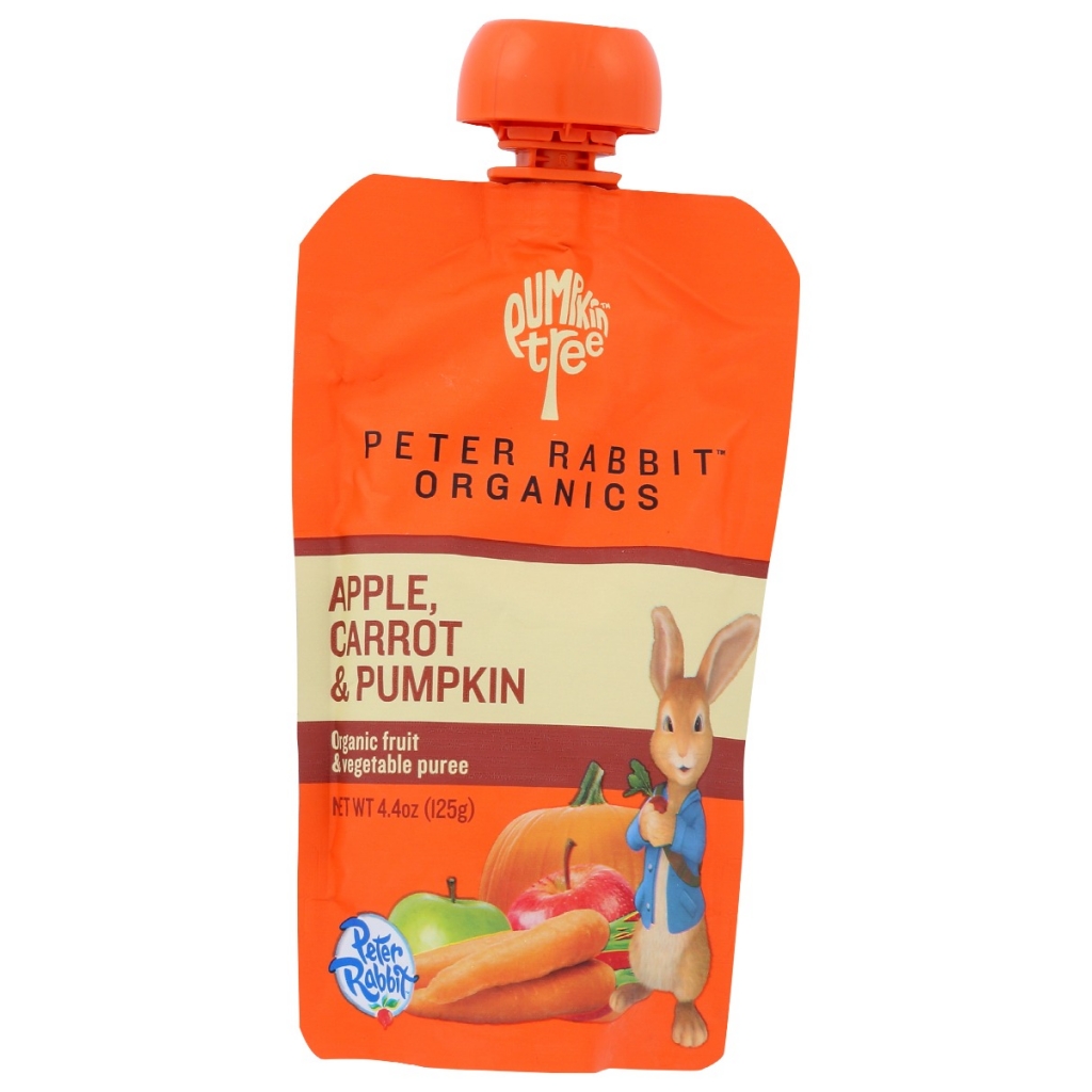 Apple, Carrot & Pumpkin Snack Pouch - 4.4 oz