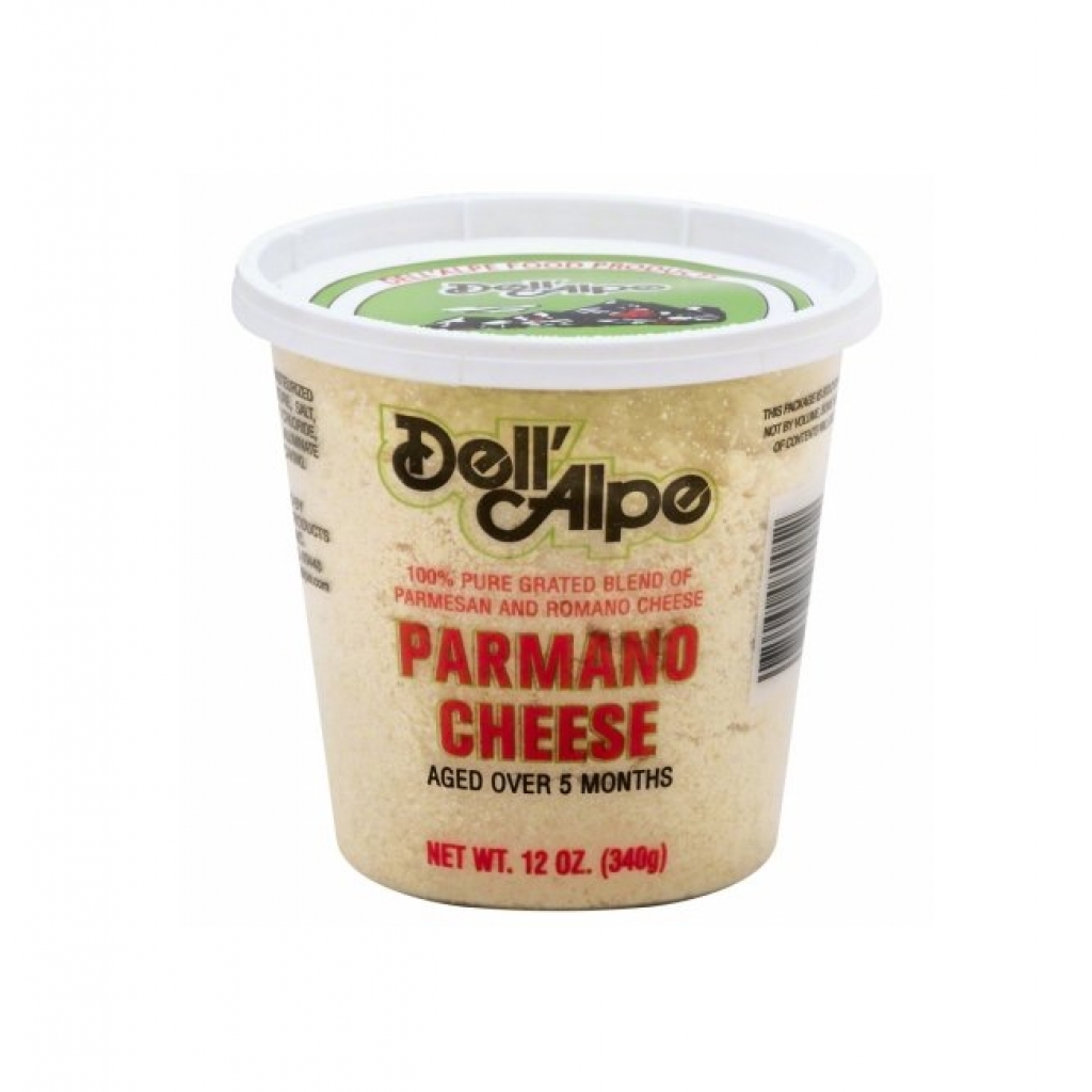 Dell'Alpe Grated Parmano Cheese - Authentic Flavor Experience