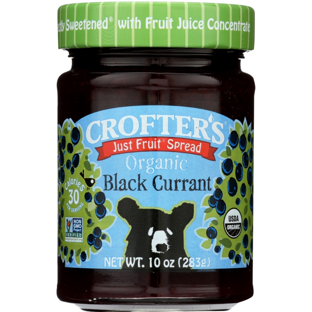 Organic Black Currant Spread - Flavorful and Nutritious