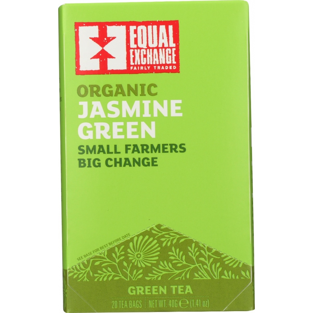 Organic Green Jasmine Tea, 20 Bags