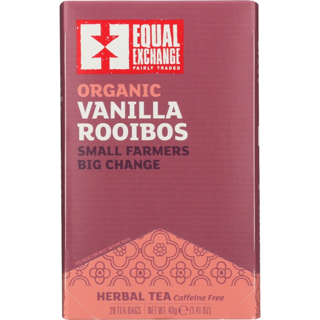 Organic Vanilla Rooibos Tea, 20 bags