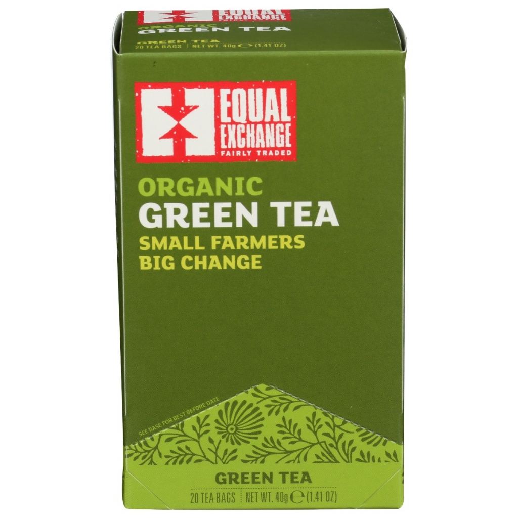 Organic Green Tea Bags - 20 bg