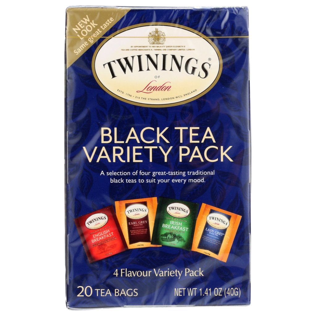 Black Tea Variety Pack (20 Tea Bags), 1.41 oz