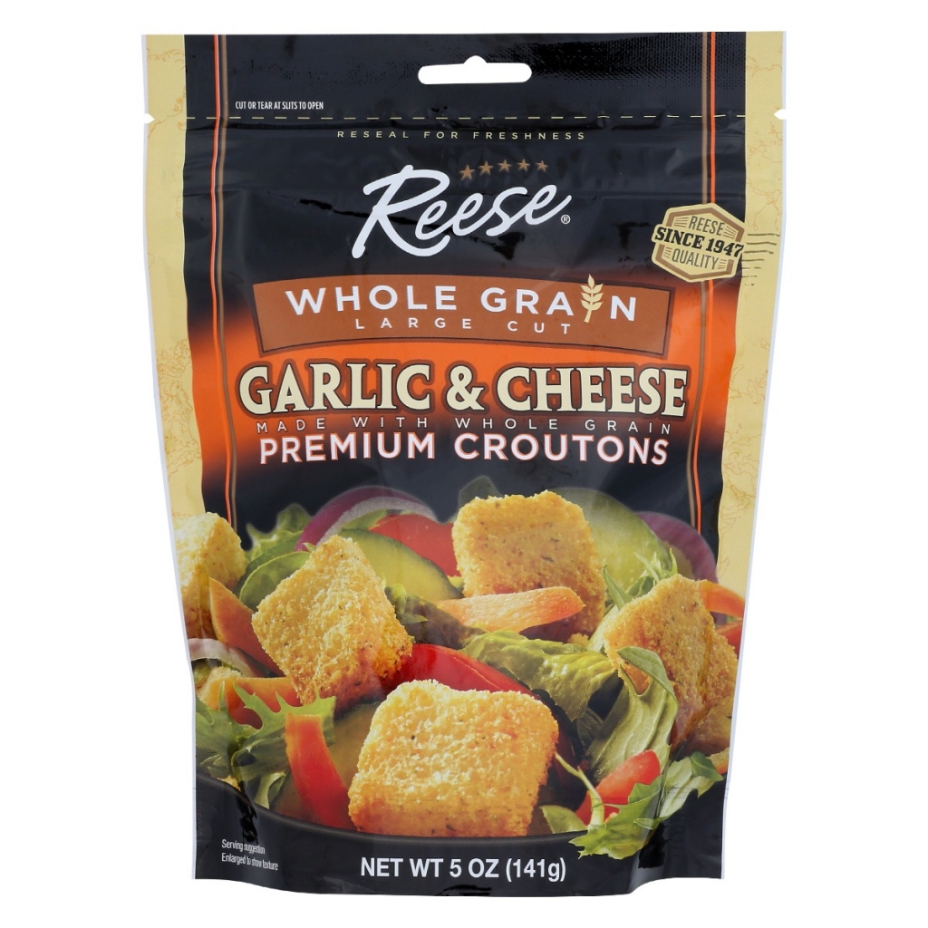 Whole Grain Cheese & Garlic Croutons - 5 oz