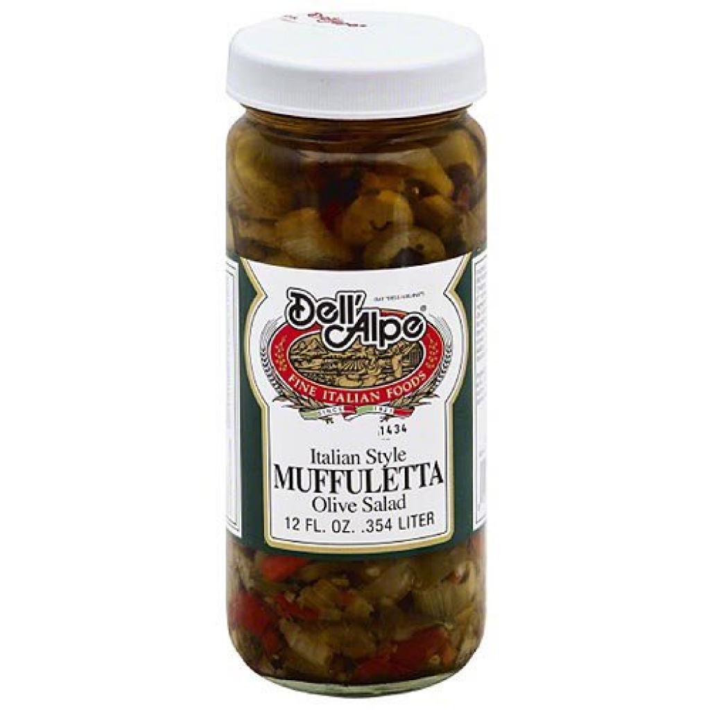 Dell'Alpe Italian Muffuletta Olive Salad – 12 oz