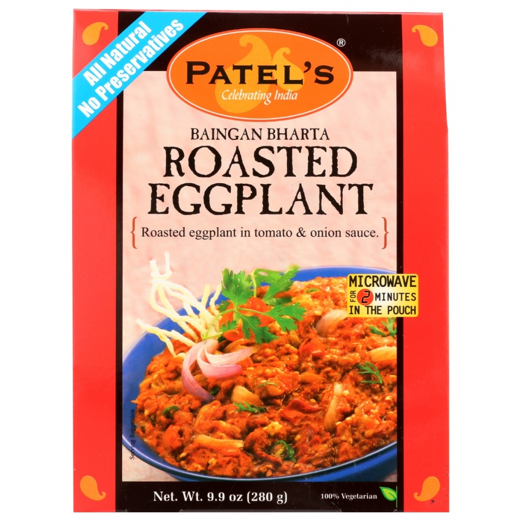 Patel's Baingan Bharta Roasted Eggplant - 9.9 oz