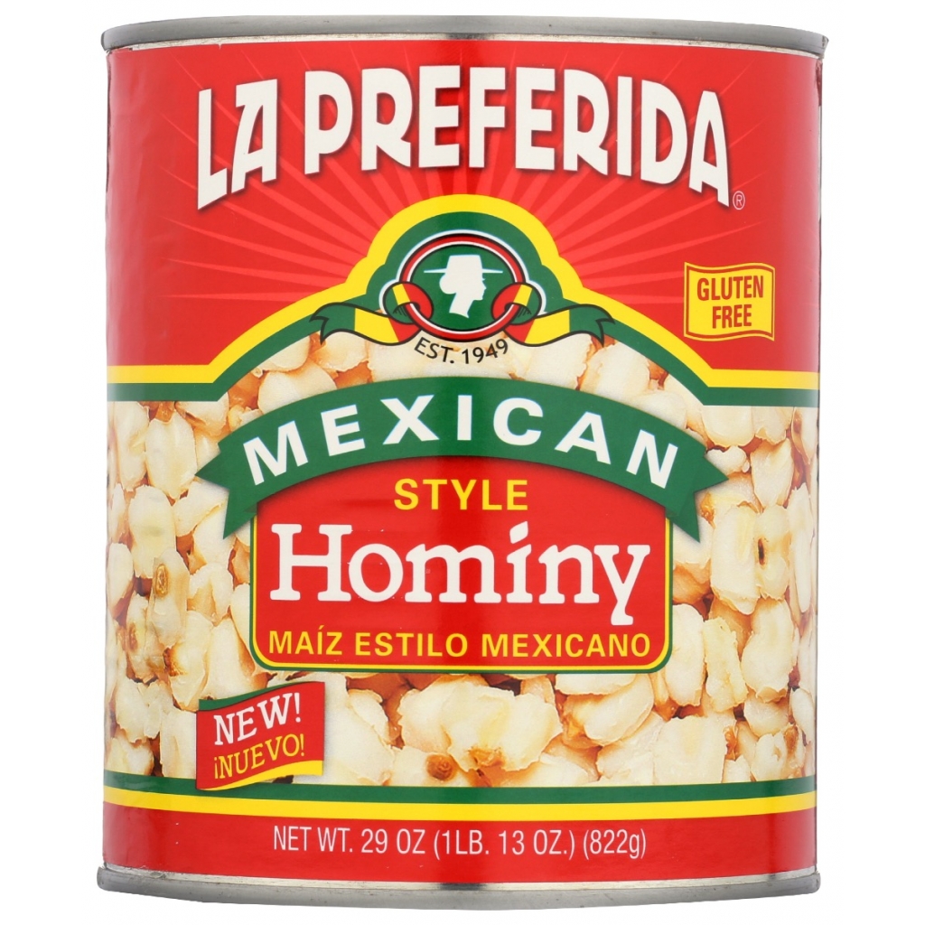 Mexican Style Bean Hominy - 29 oz