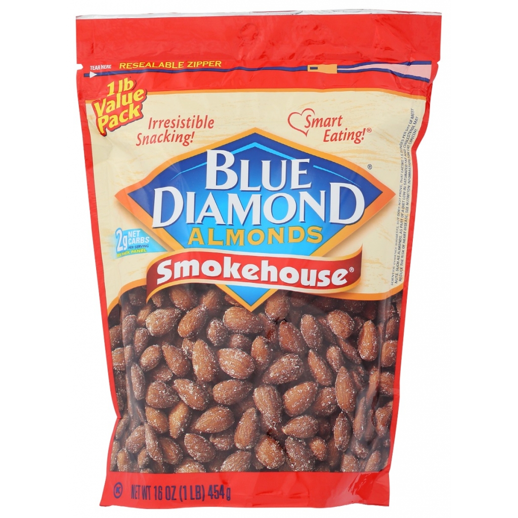 Blue Diamond Smokehouse Almonds - 16 oz